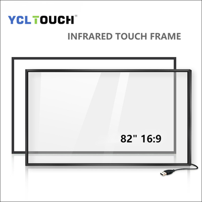 Khung màn hình cảm ứng đa điểm hồng ngoại YCLTOUCH 82 inch với 20 điểm cảm ứng